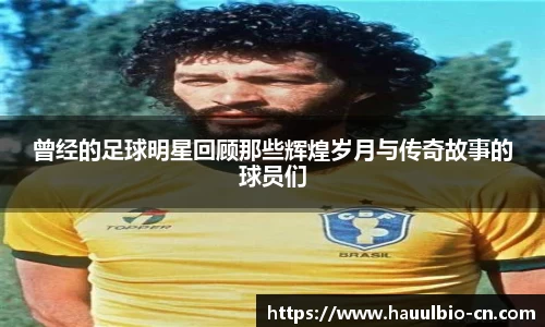曾经的足球明星回顾那些辉煌岁月与传奇故事的球员们